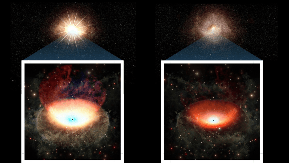Galaxy starves its supermassive black hole, loses...