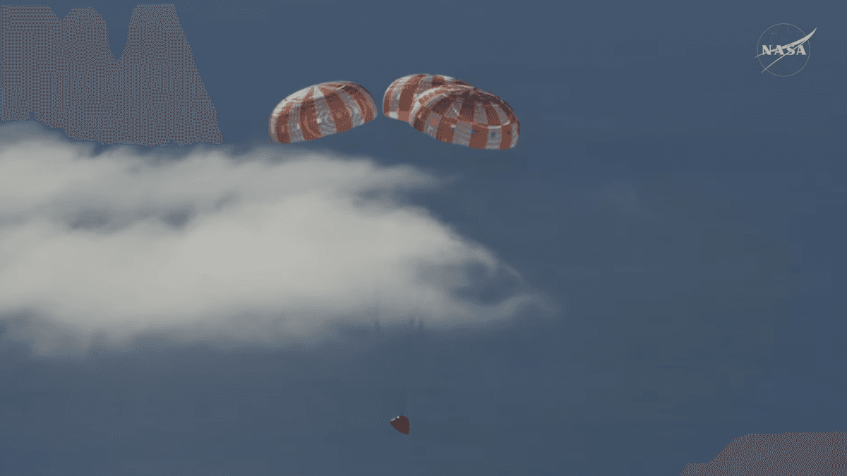 Artemis II Crew Successfully Splashes Down Off...