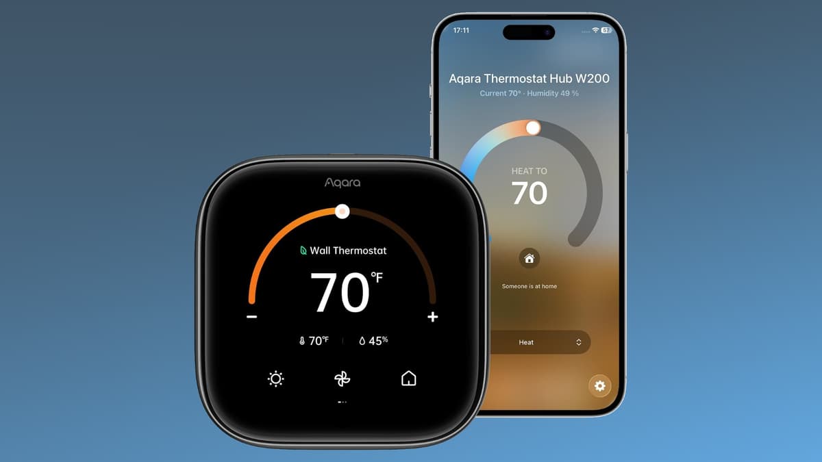 Aqara W200 Thermostat Launches With Apple...
