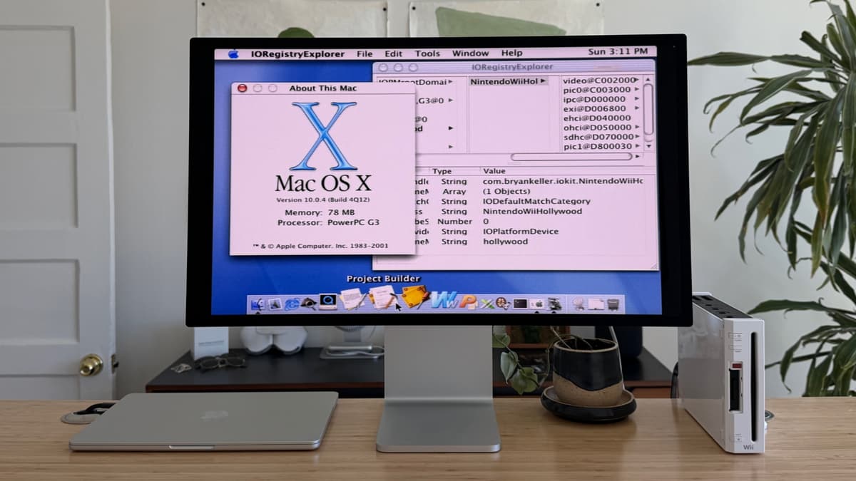 Mac OS X Cheetah Successfully Ported to Nintendo...