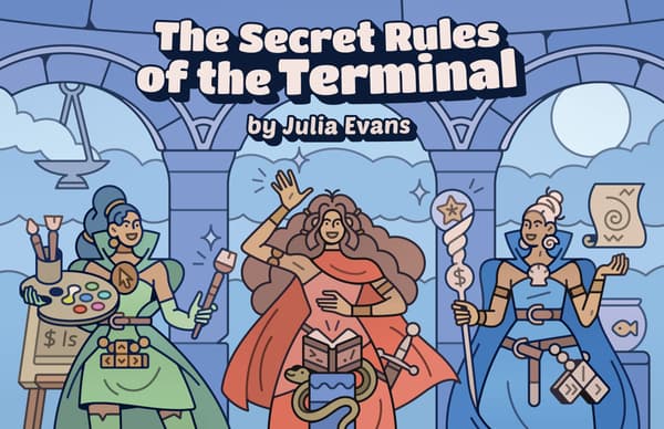 New zine: The Secret Rules of the Terminal
