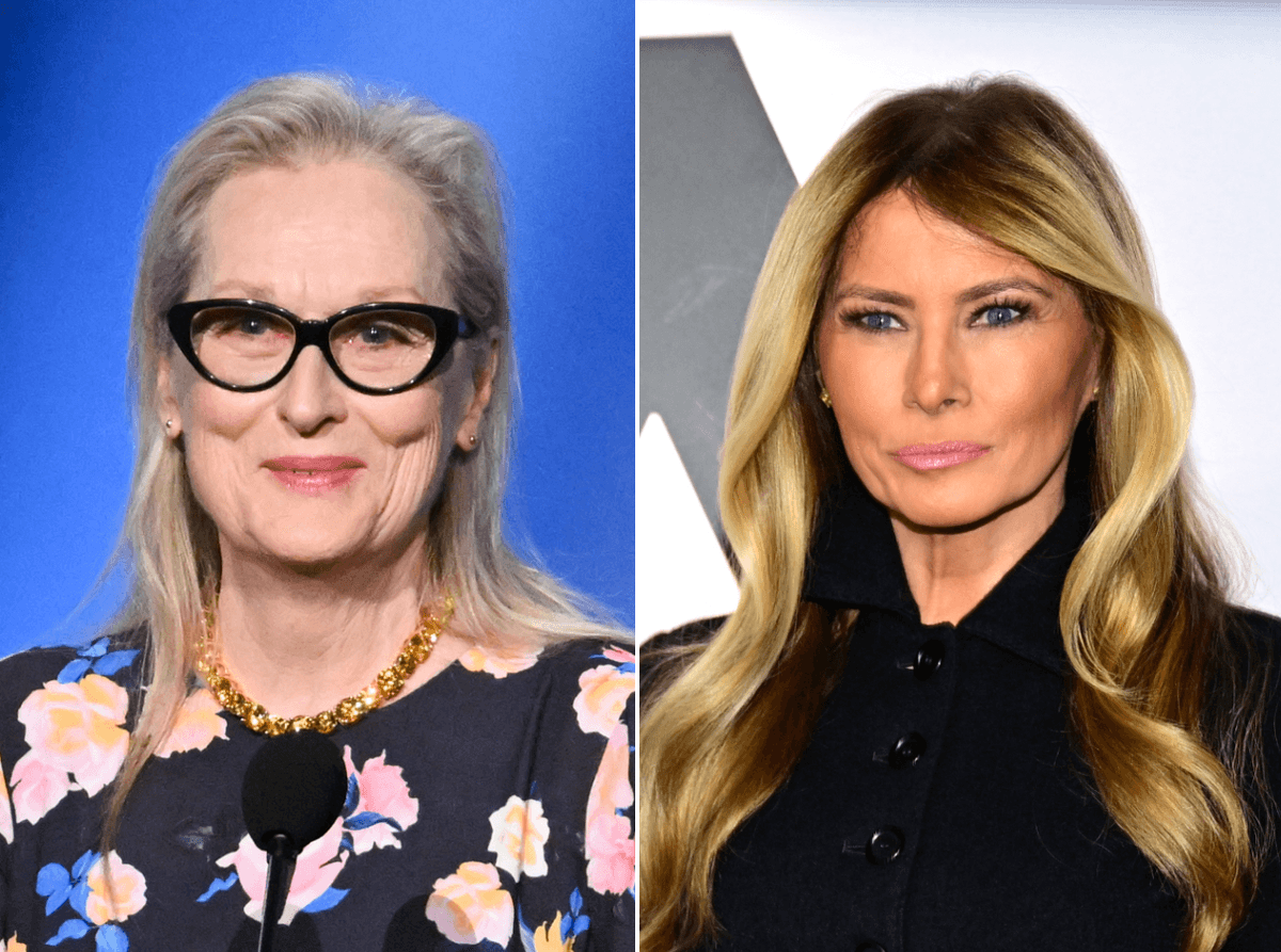 Meryl Streep Calls Out Melania Trump Fashion and...
