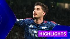 Late Havertz goal gives Arsenal first-leg win...