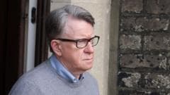 Mandelson faces £300 fine for urinating in street