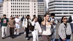 Last day of unusually warm temperatures before...