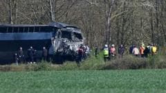 One dead as high-speed train collides with lorry...