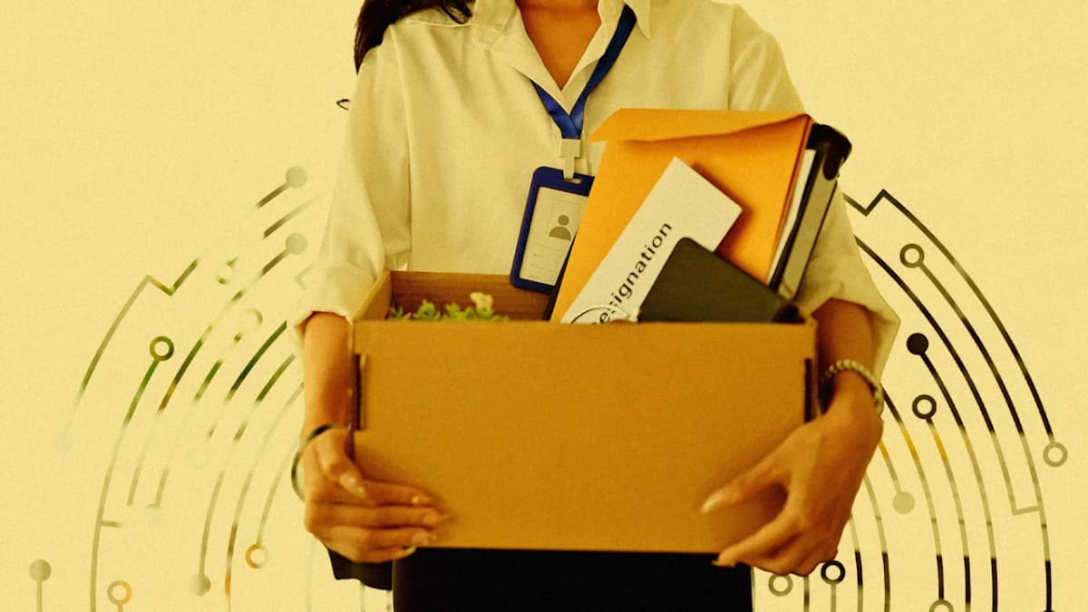 If you lose your job to AI, it’s even harder to...