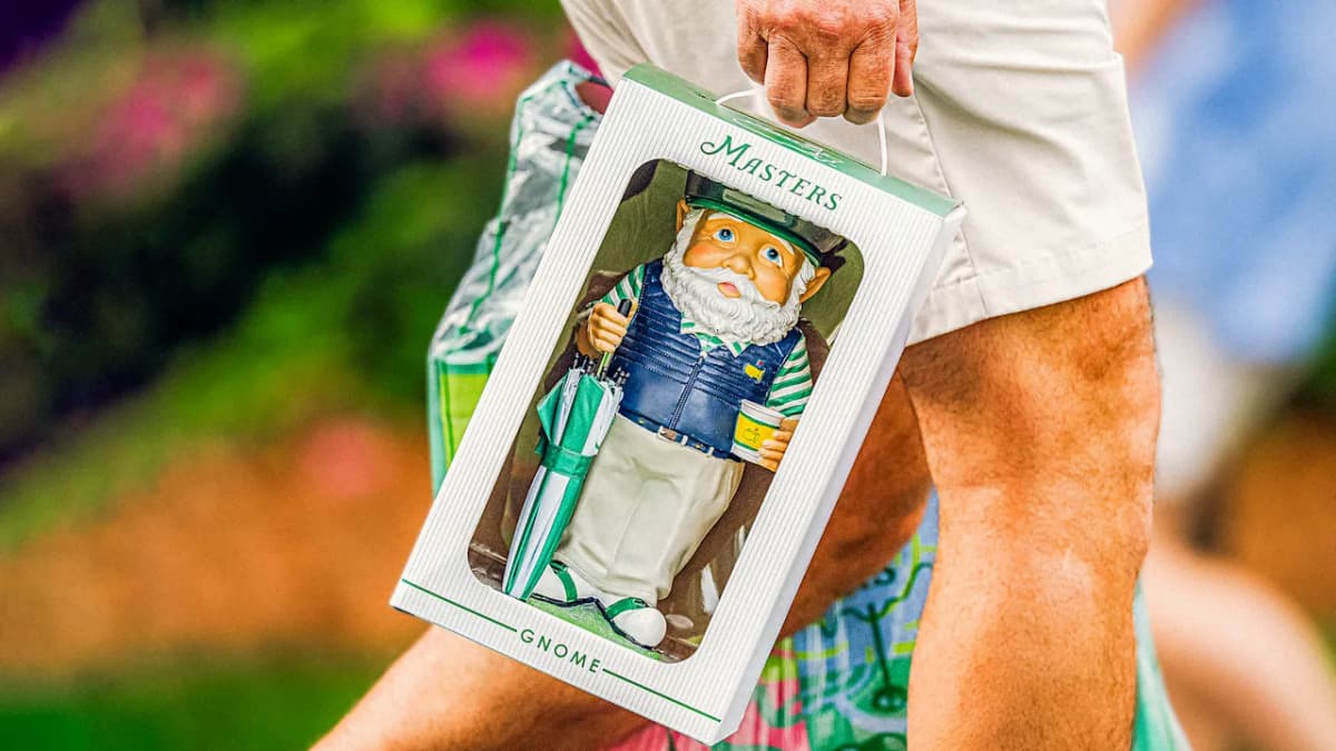Garden gnomes from the Masters can go for over...