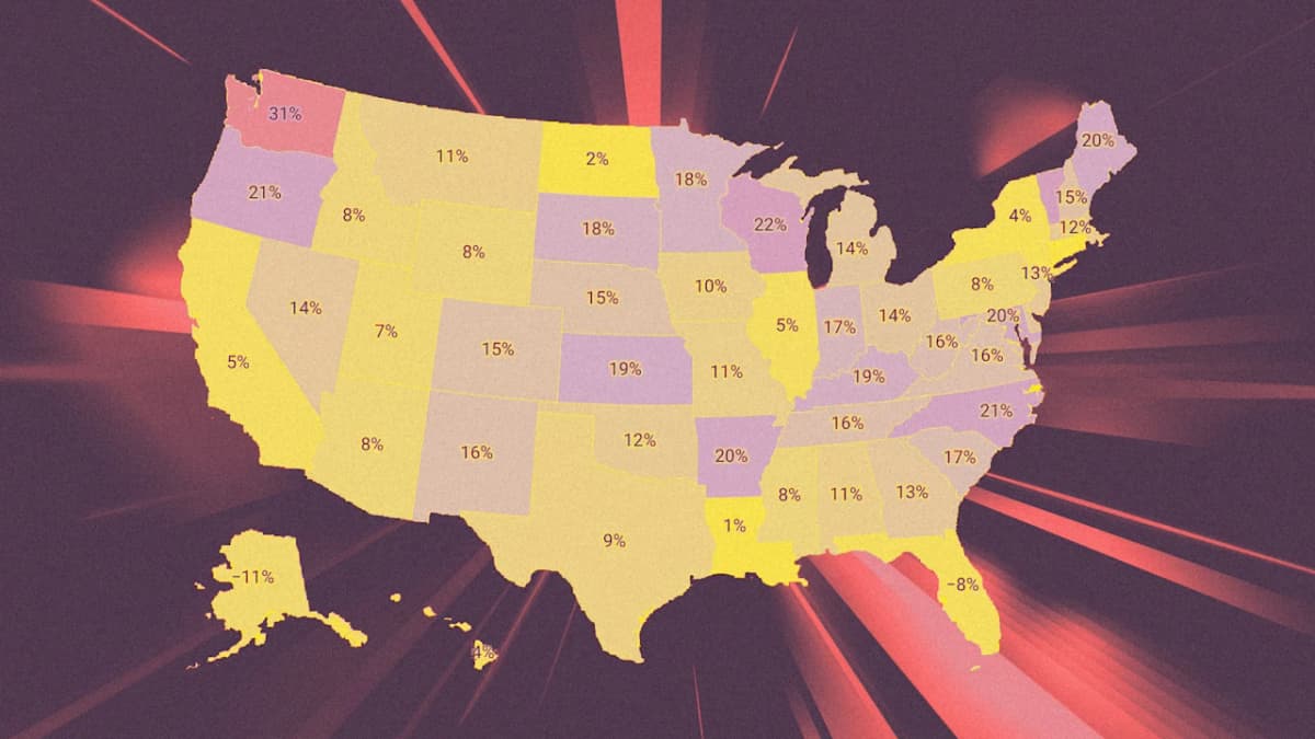 States with the most—and least—housing market...