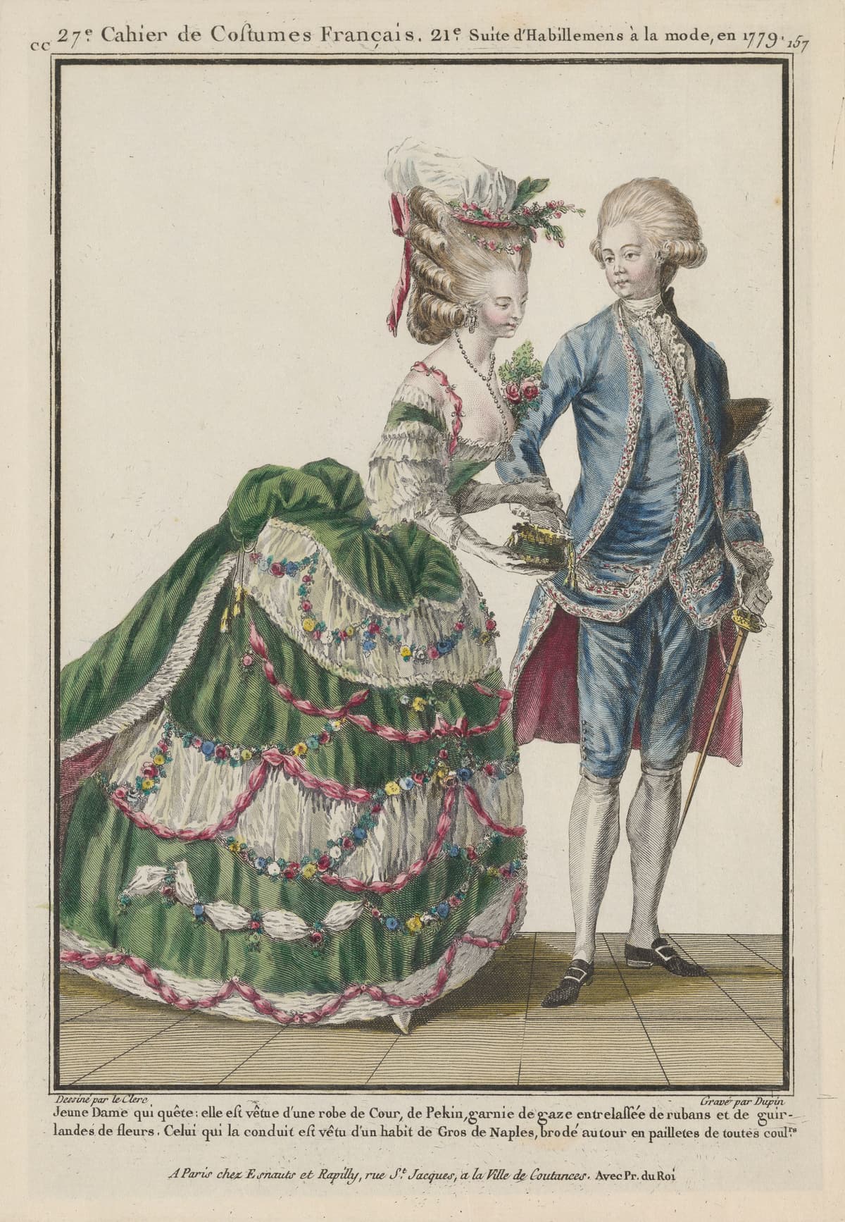 Marie Antoinette-Era Fashion Plates, at the Frick