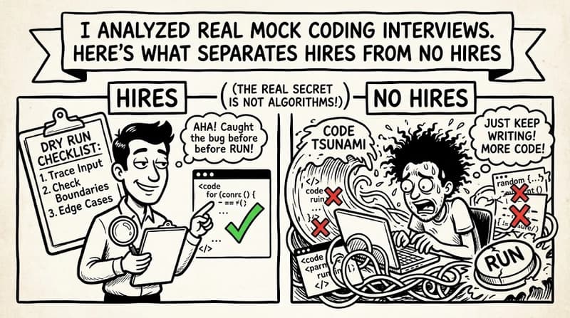 I Analyzed Real Mock Coding Interviews. Here's...