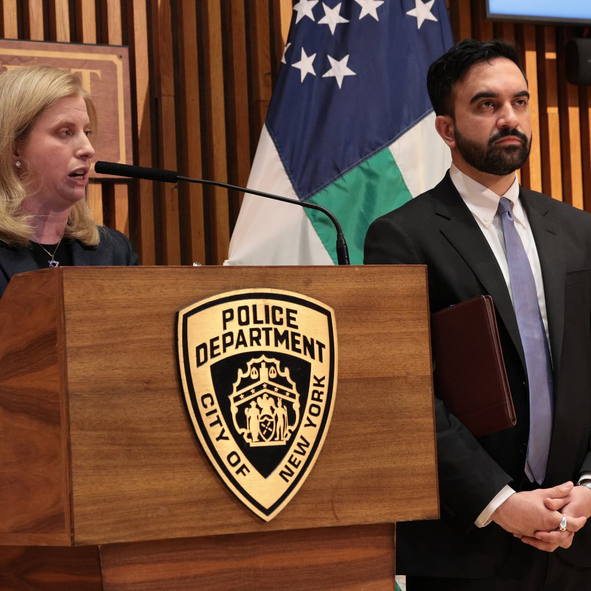 Mamdani Asserts Control Over N.Y.P.D., Saying He...