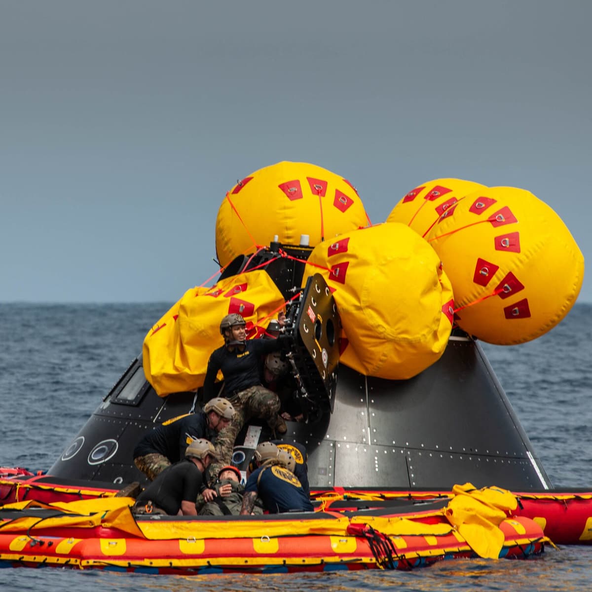 How Recovery Personnel Will Secure Artemis II...