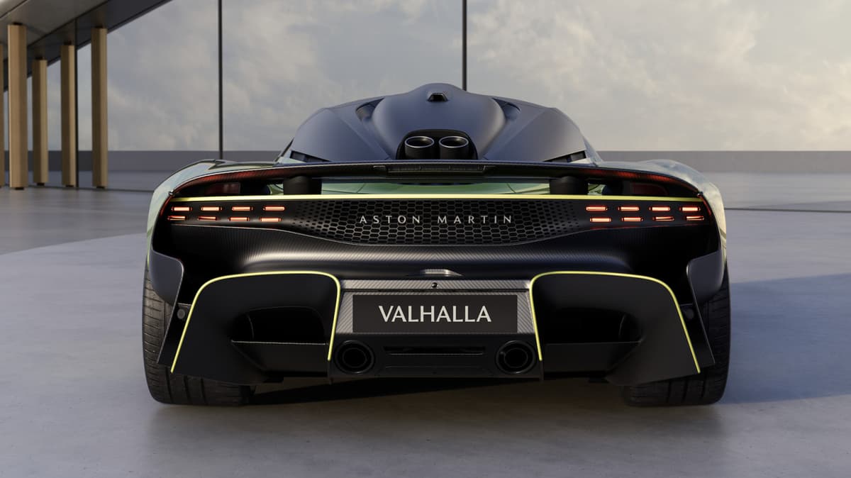 Aston Martin Valhalla Could Do 87 MPH In Reverse...