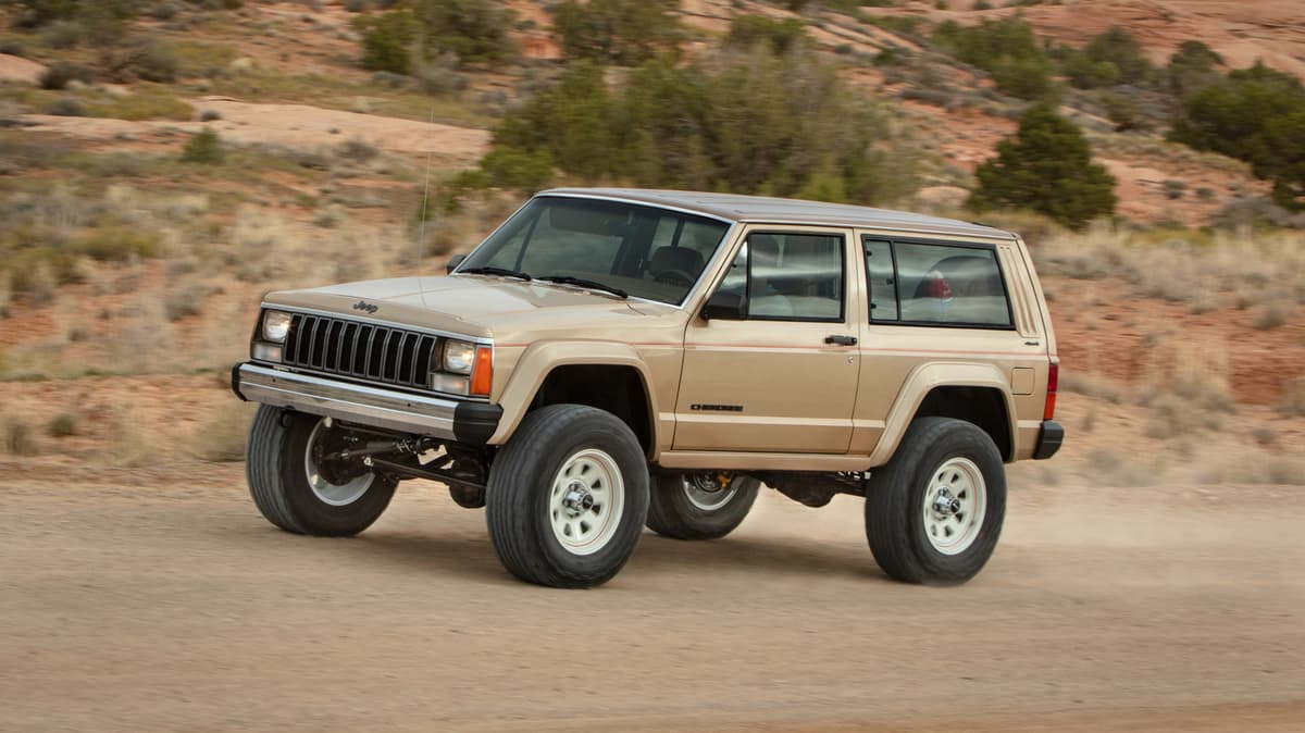 Jeep Lightly Restomods An XJ Cherokee To Be Nicer...