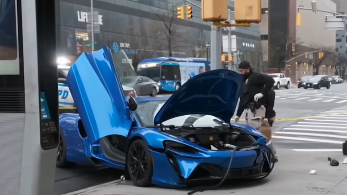 McLaren Artura And Luxury SUVs Smashed In...
