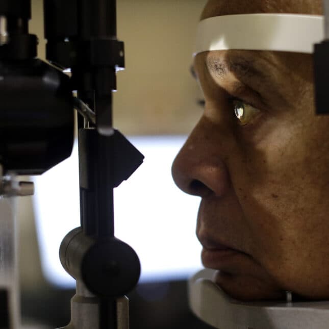 Smart contact lens monitors eye pressure and...